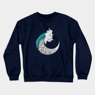 Tide Of The Lunar Skulls Crewneck Sweatshirt